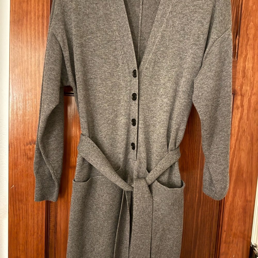 Alex Mill Charcoal Knit jumpsuit